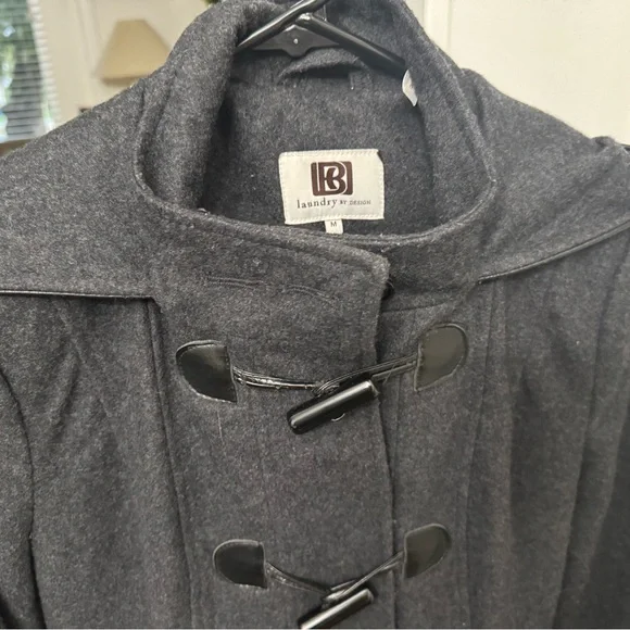 Gray Toggle Coat - Picture 2 of 8
